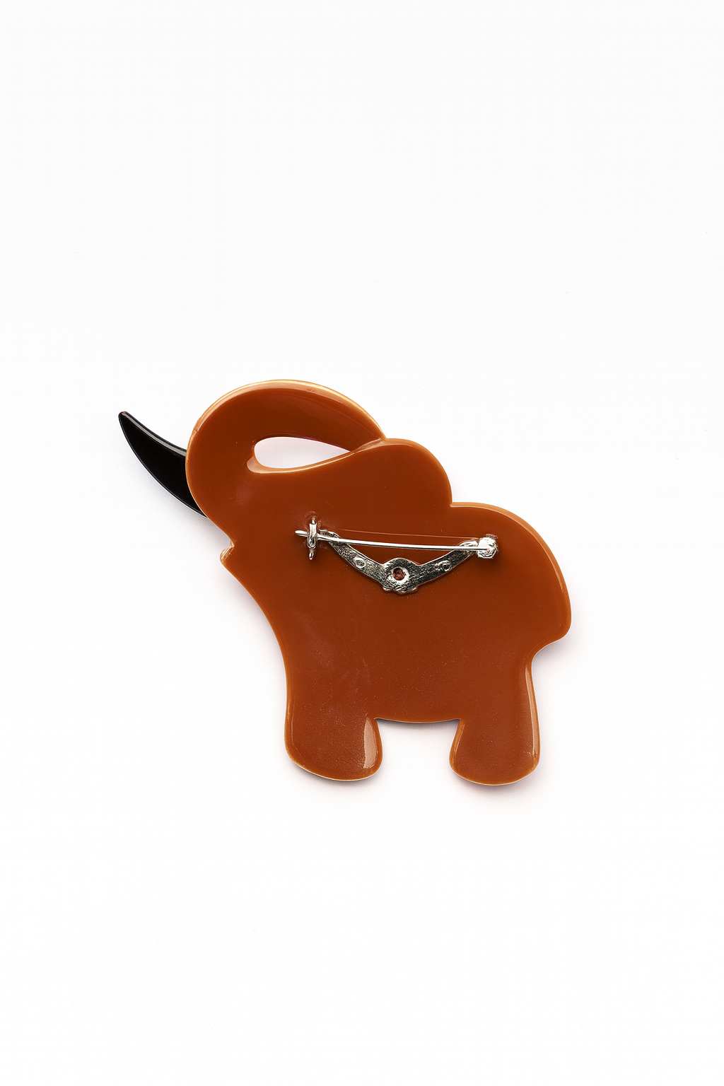 Lea Stein Lucite Elephant Brooch
