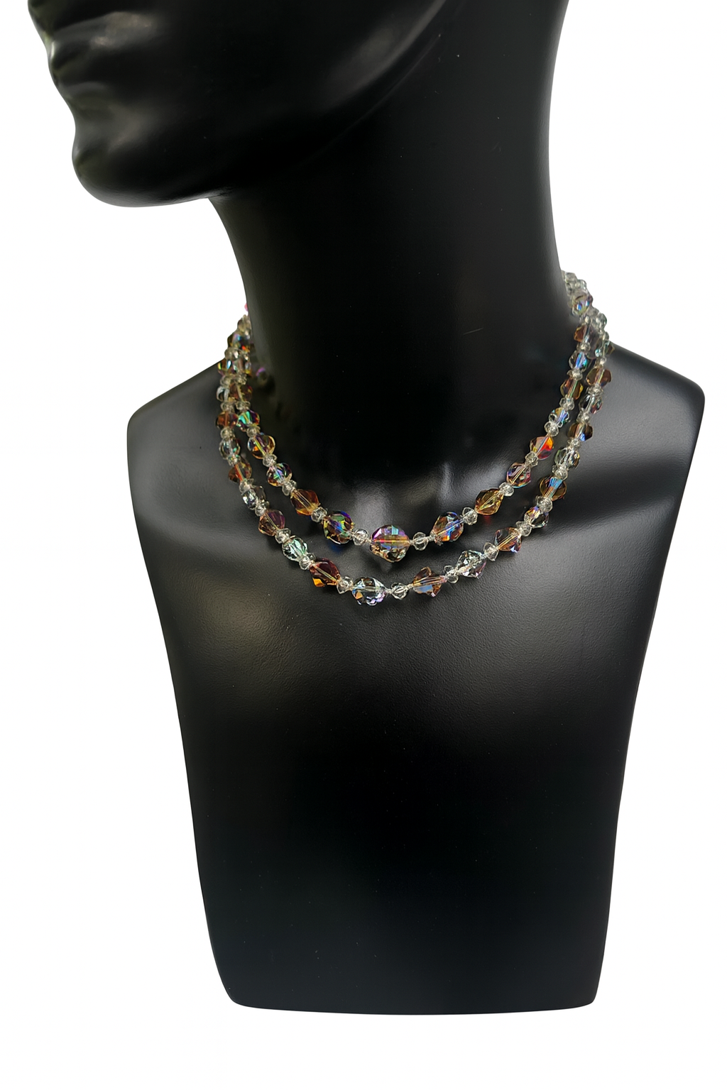 The Aurora Glow Double-Strand Necklace