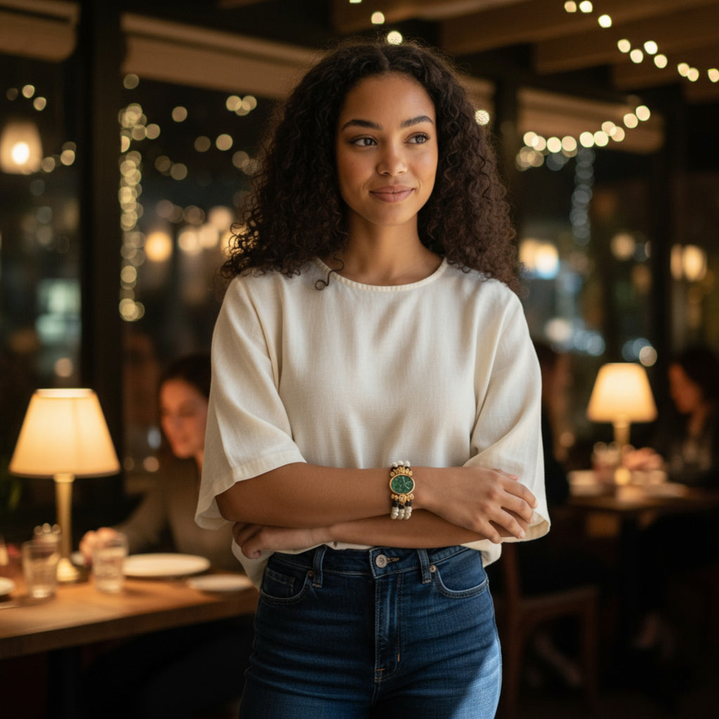 Gliding Grace Cameo Bracelet