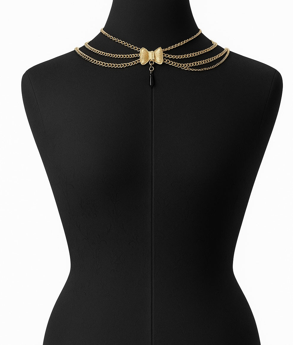 The Gilded Glimmer Necklace